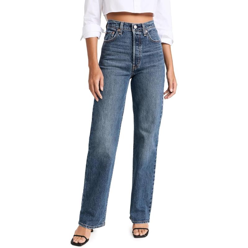 Levi’s Women’s Ribcage Full Length Jeans(Valley View) - Shopbop ...